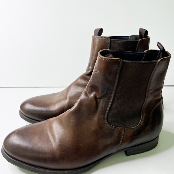 N.D.C Brown Leather Chelsea Boots - Picture 9 of 11